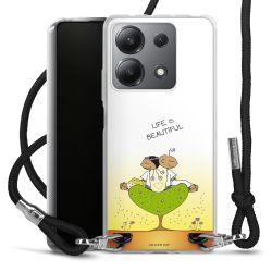 Carry Case Stoff schwarz/silber