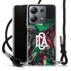 Carry Case Stoff schwarz/silber