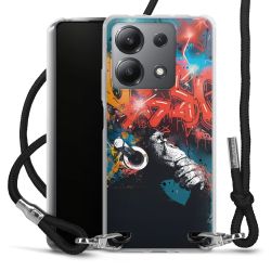 Carry Case Fabric black/silver