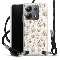 Carry Case Fabric black/silver