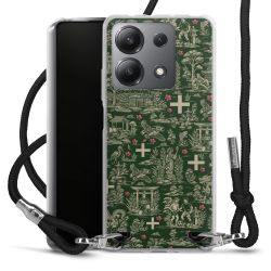 Carry Case Stoff schwarz/silber