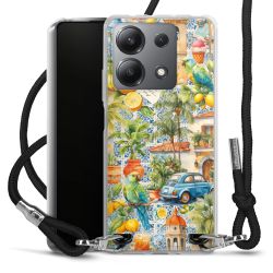 Carry Case Stoff schwarz/silber