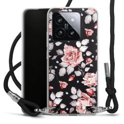 Carry Case Transparent Fabric black/silver