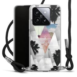 Carry Case Transparent Fabric black/silver