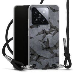 Carry Case Transparent Fabric black/silver