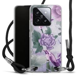 Carry Case Transparent Fabric black/silver