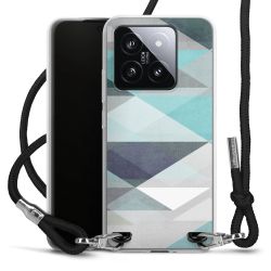 Carry Case Transparent Fabric black/silver