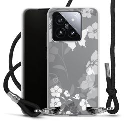 Carry Case Transparent Fabric black/silver