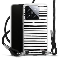 Carry Case Transparent Fabric black/silver