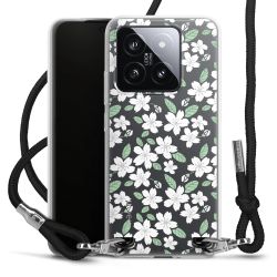 Carry Case Transparent Fabric black/silver