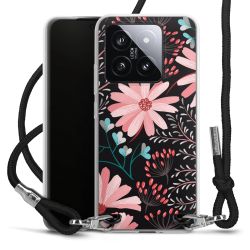 Carry Case Transparent Fabric black/silver