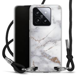 Carry Case Transparent Fabric black/silver