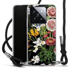 Carry Case Transparent Fabric black/silver