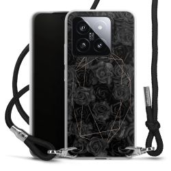 Carry Case Transparent Fabric black/silver