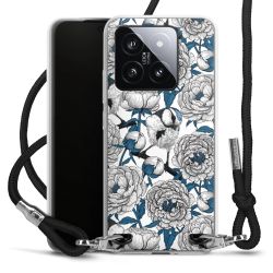 Carry Case Transparent Fabric black/silver