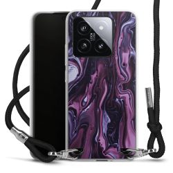 Carry Case Transparent Fabric black/silver