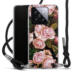 Carry Case Transparent Fabric black/silver