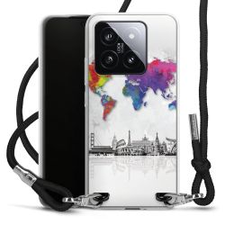 Carry Case Transparent Fabric black/silver