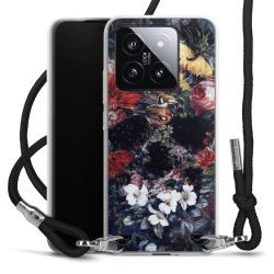 Carry Case Transparent Fabric black/silver