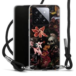 Carry Case Transparent Fabric black/silver