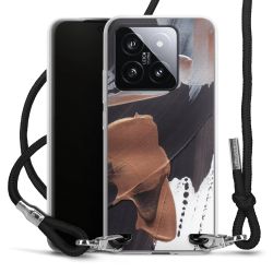 Carry Case Transparent Fabric black/silver