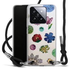 Carry Case Transparent Fabric black/silver