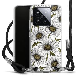 Carry Case Transparent Fabric black/silver