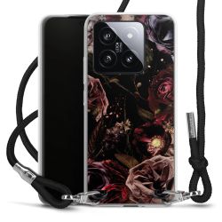 Carry Case Transparent Fabric black/silver