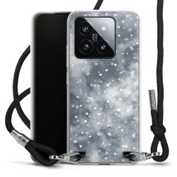 Carry Case Transparent Fabric black/silver