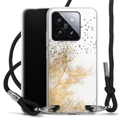 Carry Case Transparent Fabric black/silver