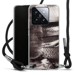 Carry Case Transparent Fabric black/silver