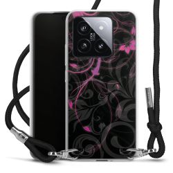 Carry Case Transparent Fabric black/silver