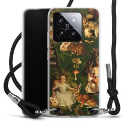 Carry Case Transparent Fabric black/silver