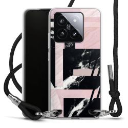 Carry Case Transparent Fabric black/silver