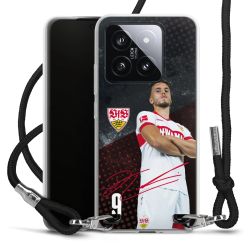 Carry Case Stoff schwarz/silber