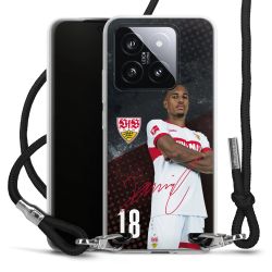 Carry Case Stoff schwarz/silber