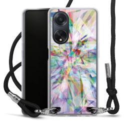 Carry Case Transparent Fabric black/silver