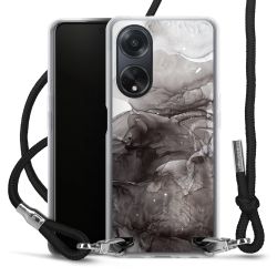 Carry Case Transparent Fabric black/silver