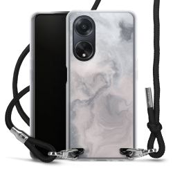 Carry Case Transparent Fabric black/silver