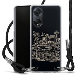 Carry Case Stoff schwarz/silber