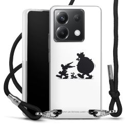 Carry Case Stoff schwarz/silber