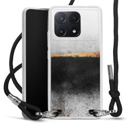 Carry Case Transparent Fabric black/silver