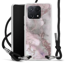 Carry Case Transparent Fabric black/silver