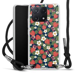 Carry Case Stoff schwarz/silber