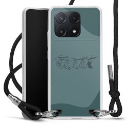 Carry Case Fabric black/silver