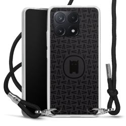 Carry Case Fabric black/silver