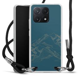 Carry Case Stoff schwarz/silber