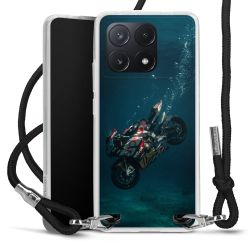 Carry Case Stoff schwarz/silber