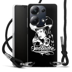 Carry Case Stoff schwarz/silber