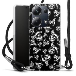 Carry Case Stoff schwarz/silber